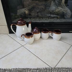 Brittany Stoneware Gailstyn-Sutton Coffee Set